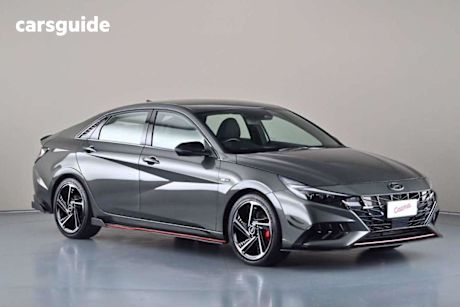 Grey 2022 Hyundai I30 Sedan N Line