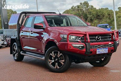Red 2021 Mazda BT-50 Ute Tray XTR 4X4