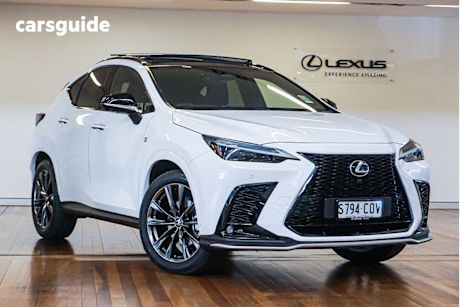 White 2024 Lexus NX SUV NX350 F SPORT 4X4