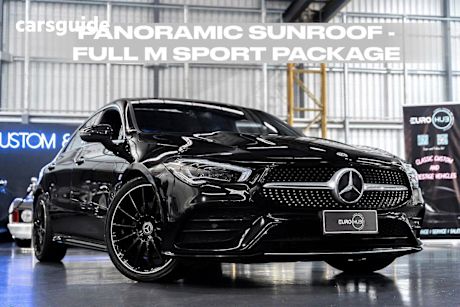 Black 2020 Mercedes-Benz CLA200 Coupe