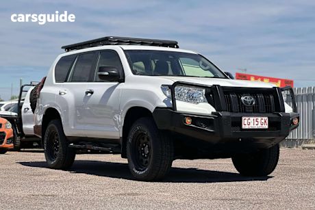White 2017 Toyota Landcruiser Prado Wagon Gxl (4X4)