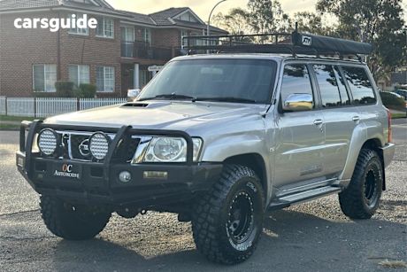 Silver 2010 Nissan Patrol Wagon ST (4X4)