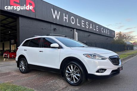 White 2013 Mazda CX-9 Wagon Luxury (fwd)