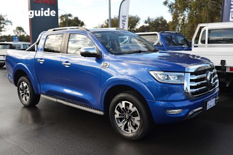 Blue 2021 GWM UTE Dual Cab Utility Cannon-L (4X4)