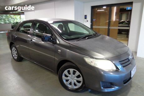 Grey 2009 Toyota Corolla Sedan Ascent
