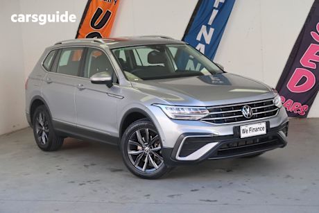 Silver 2024 Volkswagen Tiguan Wagon Allspace 110TSI Life