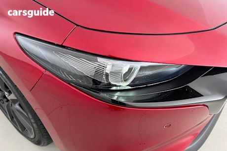 Red 2021 Mazda 3 Hatchback G25 Astina
