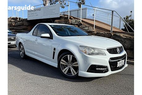 White 2014 Holden UTE Utility SV6
