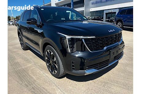 Black 2025 Kia Sorento SUV GT-LINE 4X4