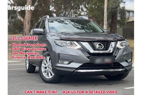 Grey 2018 Nissan X-Trail Wagon ST-L (2WD)