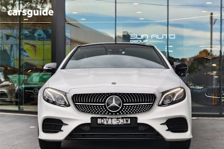White 2018 Mercedes-Benz E300 Coupe