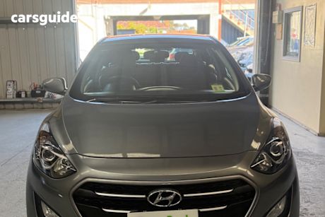 Grey 2017 Hyundai I30 Hatchback Active