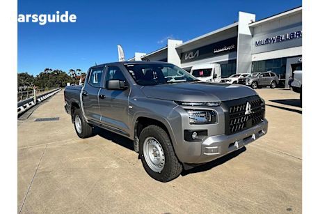Silver 2024 Mitsubishi Triton Double Cab Pick Up GLX (4X4)