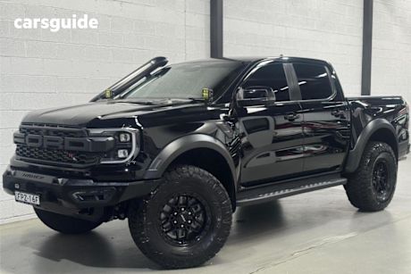 Black 2024 Ford Ranger Double Cab Pick Up Raptor 3.0 (4X4)
