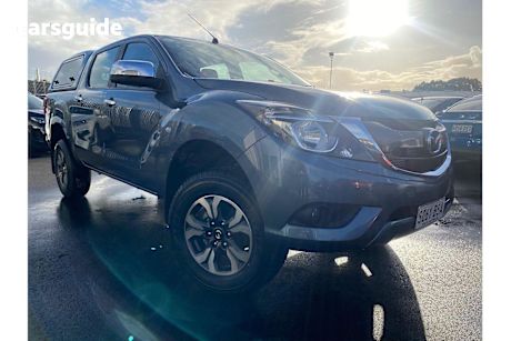 Blue 2017 Mazda BT-50 Dual Cab Utility XTR (4X4)