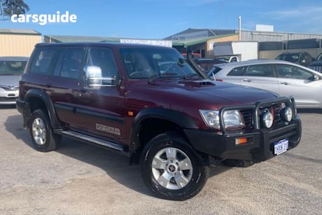 Red 2002 Nissan Patrol Wagon ST Plus (4X4)