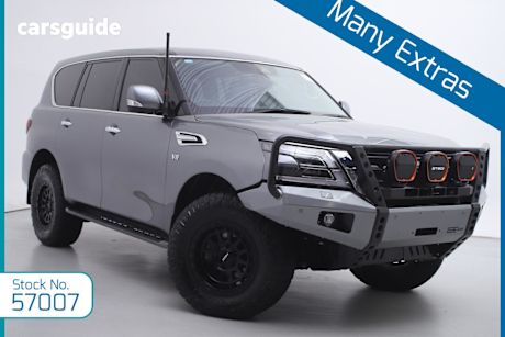 Silver 2024 Nissan Patrol Wagon TI (4X4)
