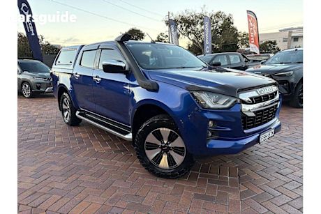 Blue 2021 Isuzu D-MAX Ute Tray LS-U 4X4
