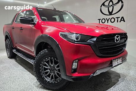 Red 2022 Mazda BT-50 Dual Cab Pick-up SP (4X4)
