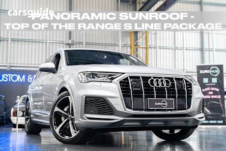 Silver 2023 Audi Q7 Wagon 55 Tfsi S Line Quattro Mhev