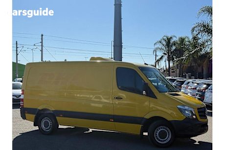 Yellow 2015 Mercedes-Benz Sprinter Van 313CDI MWB