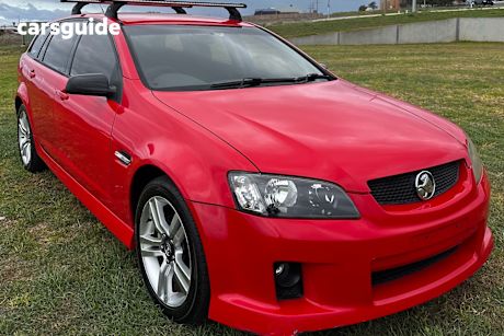 Red 2009 Holden Commodore Sedan SV6