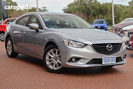 Silver 2016 Mazda Mazda6 Sedan SPORT F