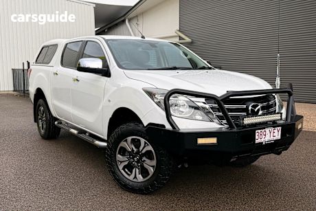 White 2018 Mazda BT-50 Dual Cab Utility XTR (4X4)