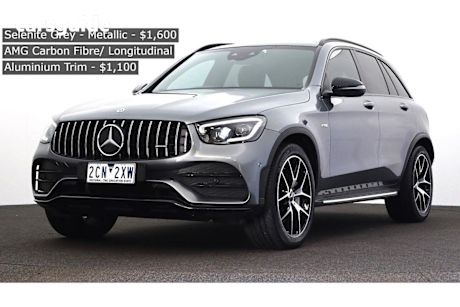 Grey 2021 Mercedes-Benz GLC-Class SUV GLC43 AMG 4WD