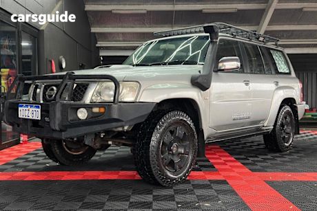 Silver 2011 Nissan Patrol Wagon ST (4X4)