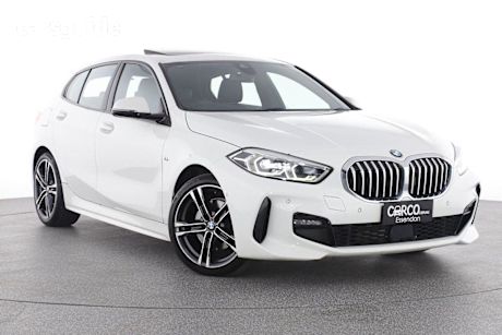 White 2019 BMW 1 Hatch 118I M SPORT F