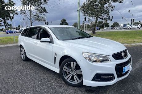 White 2014 Holden Commodore Sportswagon SV6