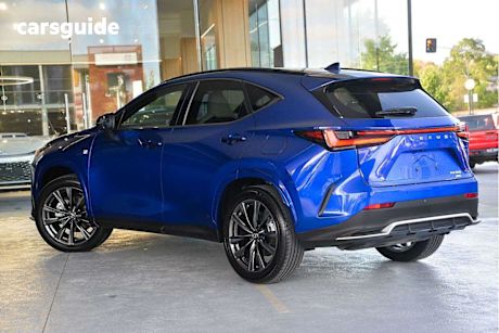 Blue 2023 Lexus NX350 Wagon F Sport AWD