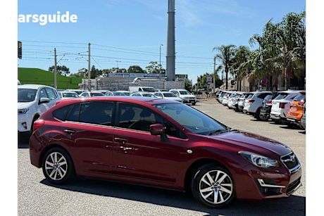 Red 2015 Subaru Impreza Hatchback 2.0I Premium (awd)
