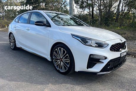 White 2020 Kia Cerato Hatch GT F