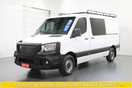 White 2019 Mercedes-Benz Sprinter Commercial 314CDI Low Roof MWB FWD