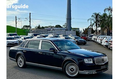 Blue 2020 Toyota Century Sedan