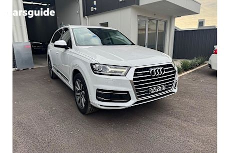 White 2016 Audi Q7 Wagon 3.0 TDI Quattro