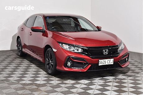 Red 2020 Honda Civic Hatch VTI-S F