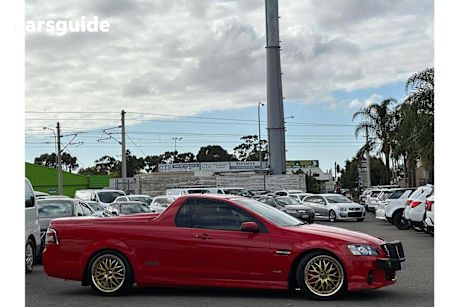 Red 2011 Holden UTE Ute Tray SS R