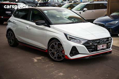 White 2025 Hyundai I20 Hatchback N