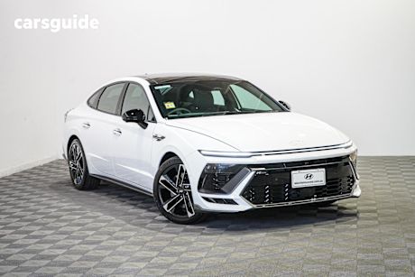 White 2024 Hyundai Sonata Sedan N Line