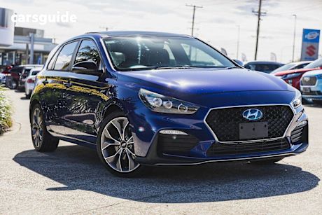 Blue 2021 Hyundai I30 Hatch N LINE F