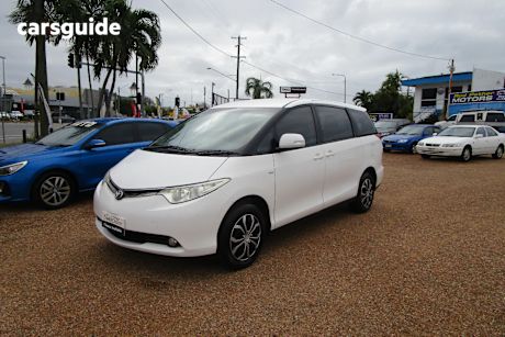 White 2008 Toyota Tarago Wagon GLI