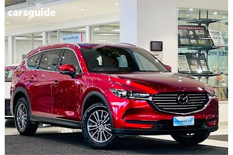 Red 2022 Mazda CX-8 SUV SPORT F