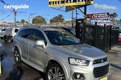 Silver 2017 Holden Captiva Wagon 7 LTZ (awd)