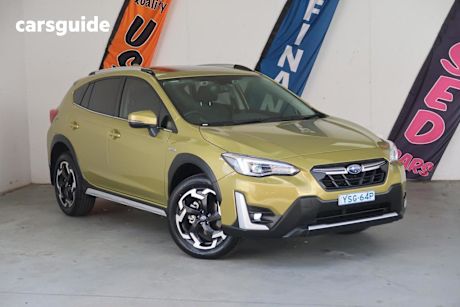 Green 2022 Subaru XV Wagon Hybrid S AWD