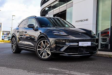 Grey 2024 Porsche Macan Wagon Turbo AWD