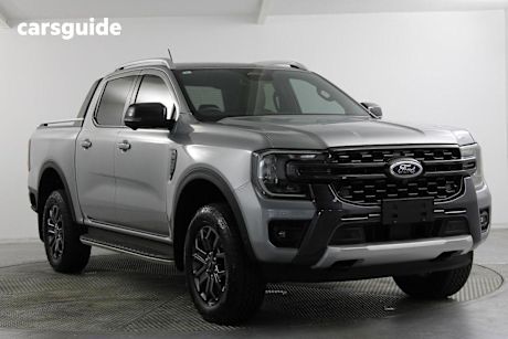 Silver 2022 Ford Ranger Double Cab Pick Up Wildtrak 3.0 (4X4)