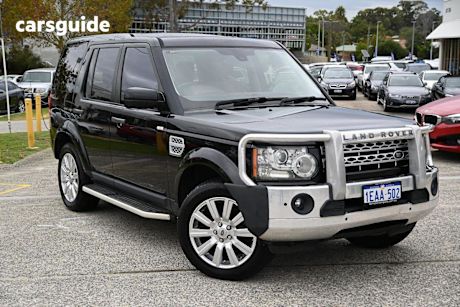 Black 2012 Land Rover Discovery 4 SUV SDV6 HSE 4X4